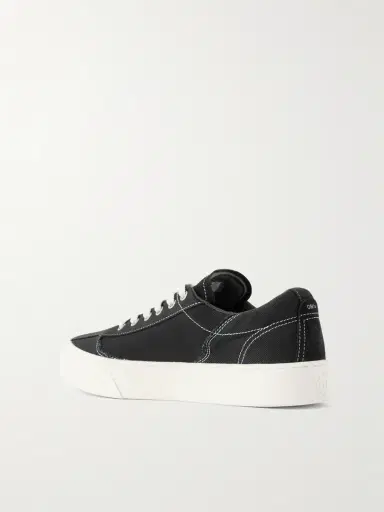 Omni Dellow Leather-Trimmed Distressed Drill Sneakers - Men | Thumbnail 4 Omni Dellow Leather-Trimmed Distressed Drill Sneakers - Men | Thumbnail 4