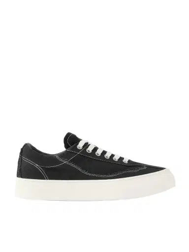 Omni Dellow Leather-Trimmed Distressed Drill Sneakers - Men | Thumbnail 1 Omni Dellow Leather-Trimmed Distressed Drill Sneakers - Men | Thumbnail 1