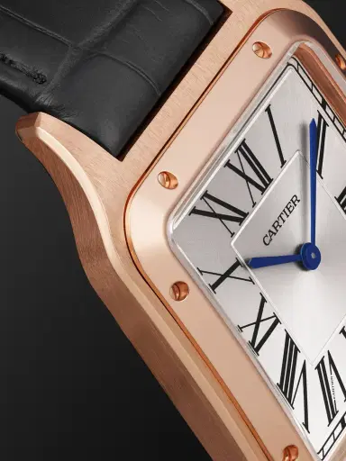 Cartier Santos-Dumont Extra-Large 18-Karat Rose Gold Watch, Ref. WGSA0032 - Men | Thumbnail 5 Cartier Santos-Dumont Extra-Large 18-Karat Rose Gold Watch, Ref. WGSA0032 - Men | Thumbnail 5