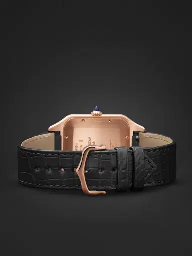 Cartier Santos-Dumont Extra-Large 18-Karat Rose Gold Watch, Ref. WGSA0032 - Men | Thumbnail 6 Cartier Santos-Dumont Extra-Large 18-Karat Rose Gold Watch, Ref. WGSA0032 - Men | Thumbnail 6