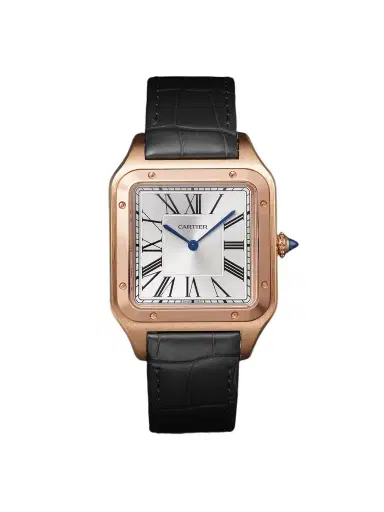 Cartier Santos-Dumont Extra-Large 18-Karat Rose Gold Watch, Ref. WGSA0032 - Men | Thumbnail 1 Cartier Santos-Dumont Extra-Large 18-Karat Rose Gold Watch, Ref. WGSA0032 - Men | Thumbnail 1
