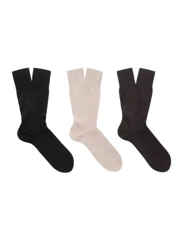 No. 9 Pure Fil d´Écosse Three-Pack Cotton-Blend Socks - Men