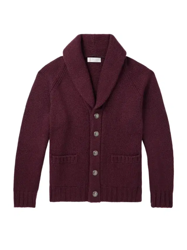 Shawl-Collar Cashmere Cardigan - Men