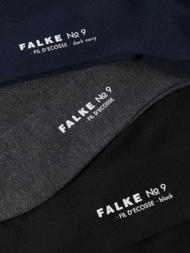 FALKE No. 9 Pure Fil d´Écosse Three-Pack Cotton-Blend Socks - Men | Thumbnail 2