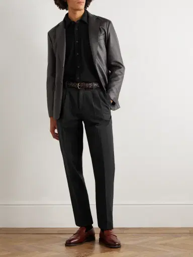Brunello Cucinelli Straight-Leg Pleated Cotton-Corduroy Trousers - Men | Thumbnail 2 Brunello Cucinelli Straight-Leg Pleated Cotton-Corduroy Trousers - Men | Thumbnail 2