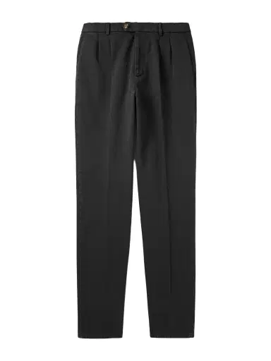 Brunello Cucinelli Straight-Leg Pleated Cotton-Corduroy Trousers - Men | Thumbnail 1 Brunello Cucinelli Straight-Leg Pleated Cotton-Corduroy Trousers - Men | Thumbnail 1