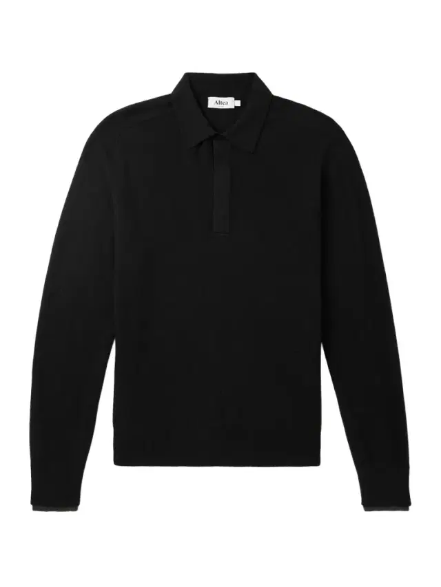 Wool and Cashmere-Blend Polo Shirt - Men