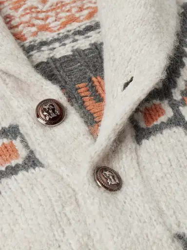 Brunello Cucinelli Shawl-Collar Jacquard-Knit Alpaca-Blend Cardigan - Men | Thumbnail 5 Brunello Cucinelli Shawl-Collar Jacquard-Knit Alpaca-Blend Cardigan - Men | Thumbnail 5