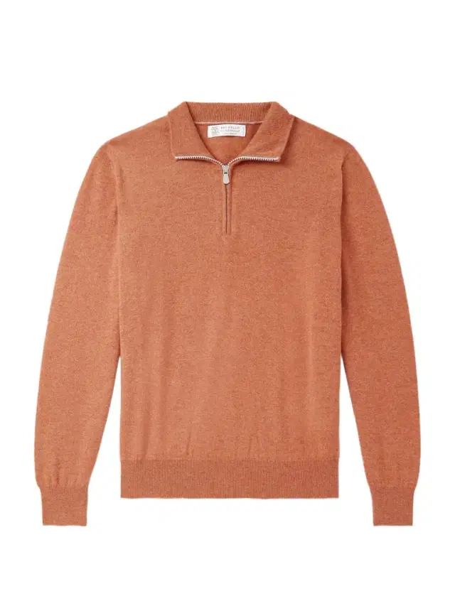 Cashmere Half-Zip Sweater - Men