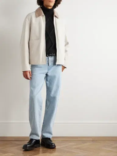 Brunello Cucinelli Intarsia Cashmere Rollneck Sweater - Men | Thumbnail 2
