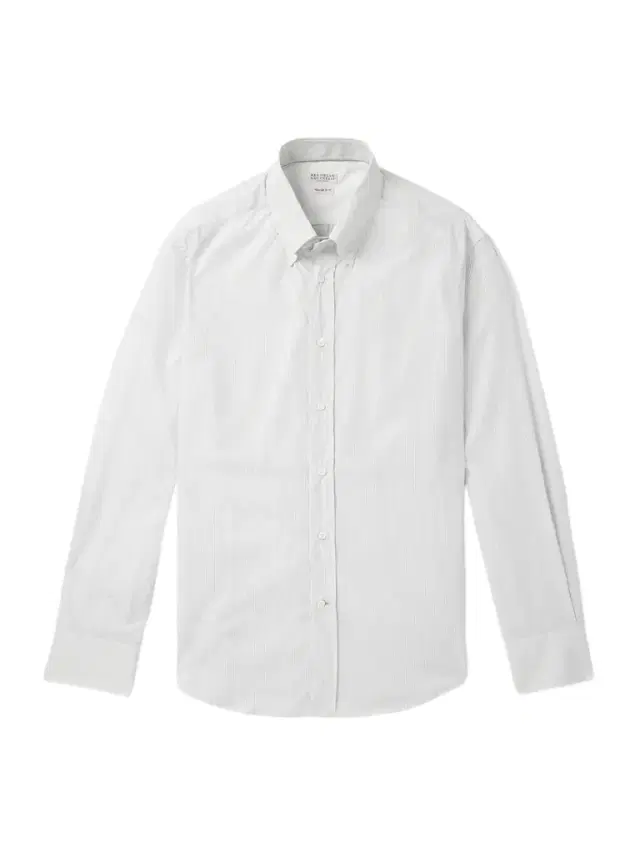 Slim-Fit Button-Down Collar Pinstriped Cotton-Poplin Shirt - Men