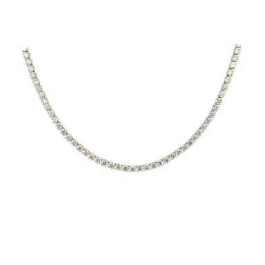 Wish Fine Jewelry 20.02ct Diamond 18K Gold Tennis Necklace | Thumbnail 1 Wish Fine Jewelry 20.02ct Diamond 18K Gold Tennis Necklace | Thumbnail 1