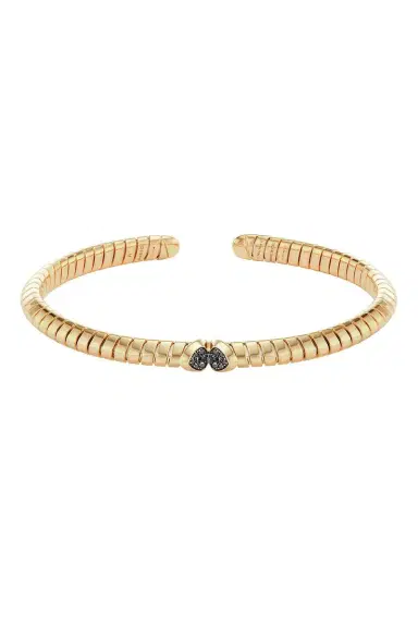 Marina B Black Diamond Trisolina Bangle Bracelet | Thumbnail 4 Marina B Black Diamond Trisolina Bangle Bracelet | Thumbnail 4