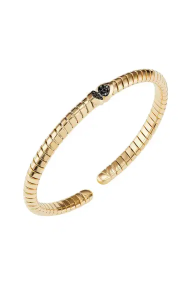 Marina B Black Diamond Trisolina Bangle Bracelet | Thumbnail 1 Marina B Black Diamond Trisolina Bangle Bracelet | Thumbnail 1