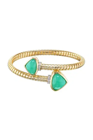 Marina B Chrsoprase Trisolina Bypass Bracelet | Thumbnail 5