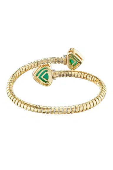 Marina B Chrsoprase Trisolina Bypass Bracelet | Thumbnail 6