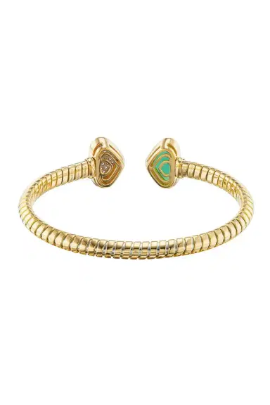 Marina B Chrysoprase Diamond Trisolina Bracelet | Thumbnail 6 Marina B Chrysoprase Diamond Trisolina Bracelet | Thumbnail 6