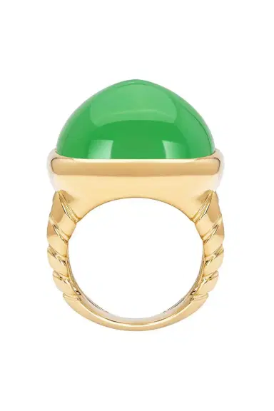 Marina B Chrysoprase Tigella Sugarloaf Ring | Thumbnail 6