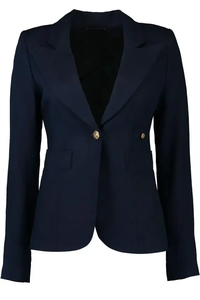 SMYTHE Classic Duchess Blazer - Navy