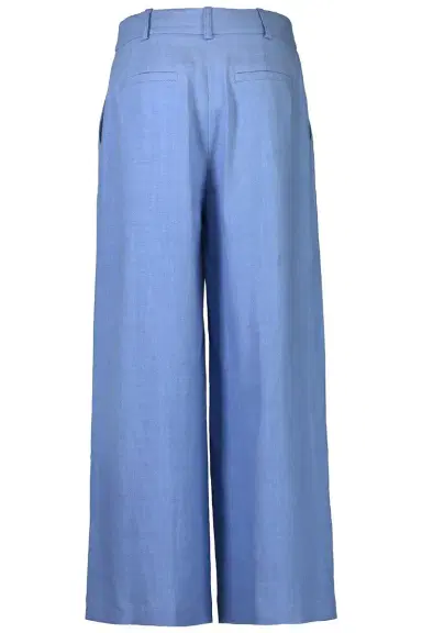 SMYTHE Cropped Pleated Trouser | Thumbnail 4