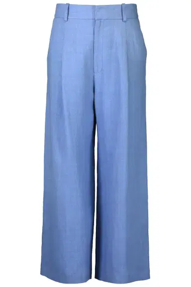SMYTHE Cropped Pleated Trouser | Thumbnail 1