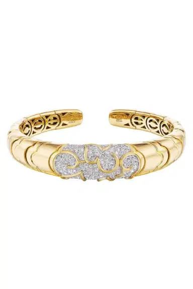 Marina B Diamond Onda Bangle Bracelet | Thumbnail 5