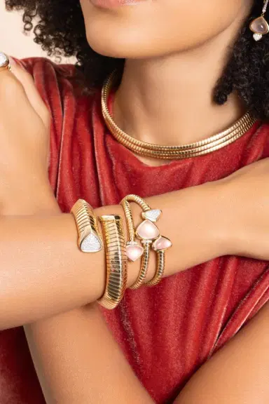 Marina B Diamond Trisola Bangle Bracelet | Thumbnail 2