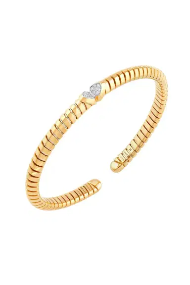 Marina B Diamond Trisolina Bangle Bracelet | Thumbnail 1 Marina B Diamond Trisolina Bangle Bracelet | Thumbnail 1