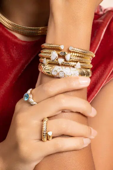Marina B Diamond Trisolina Three Claws Bracelet | Thumbnail 2 Marina B Diamond Trisolina Three Claws Bracelet | Thumbnail 2