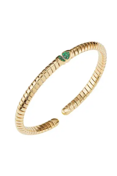 Marina B Emerald Trisolina Bangle Bracelet | Thumbnail 1