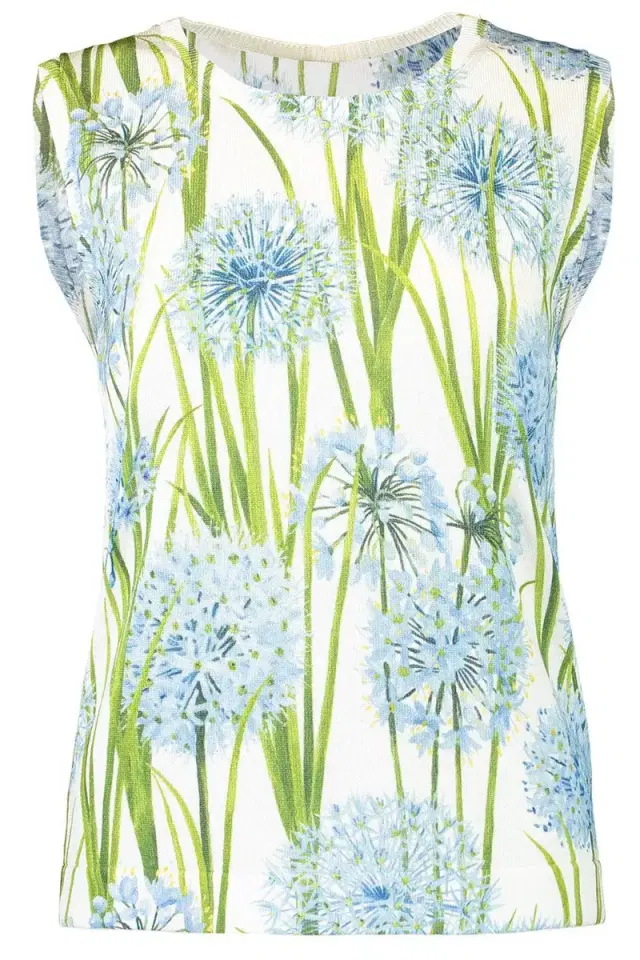 Printed Allium Knit Tank