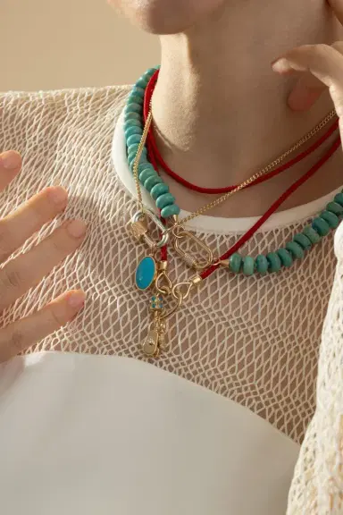 Marla Aaron Rolo Chain Necklace | Thumbnail 2