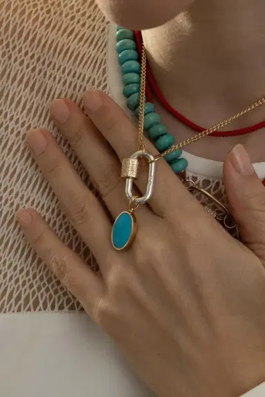 Marla Aaron Rolo Chain Necklace | Thumbnail 3