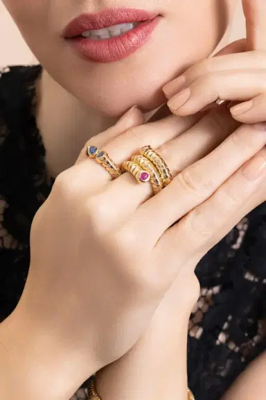 Marina B Ruby Trisola Spiral Ring | Thumbnail 2
