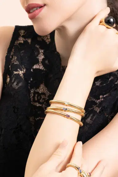 Marina B Ruby Trisolina Bangle Bracelet | Thumbnail 2 Marina B Ruby Trisolina Bangle Bracelet | Thumbnail 2
