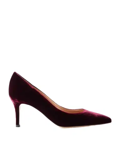 Gianvito Rossi Gianvito 70 Velvet Pumps | Thumbnail 1 Gianvito Rossi Gianvito 70 Velvet Pumps | Thumbnail 1