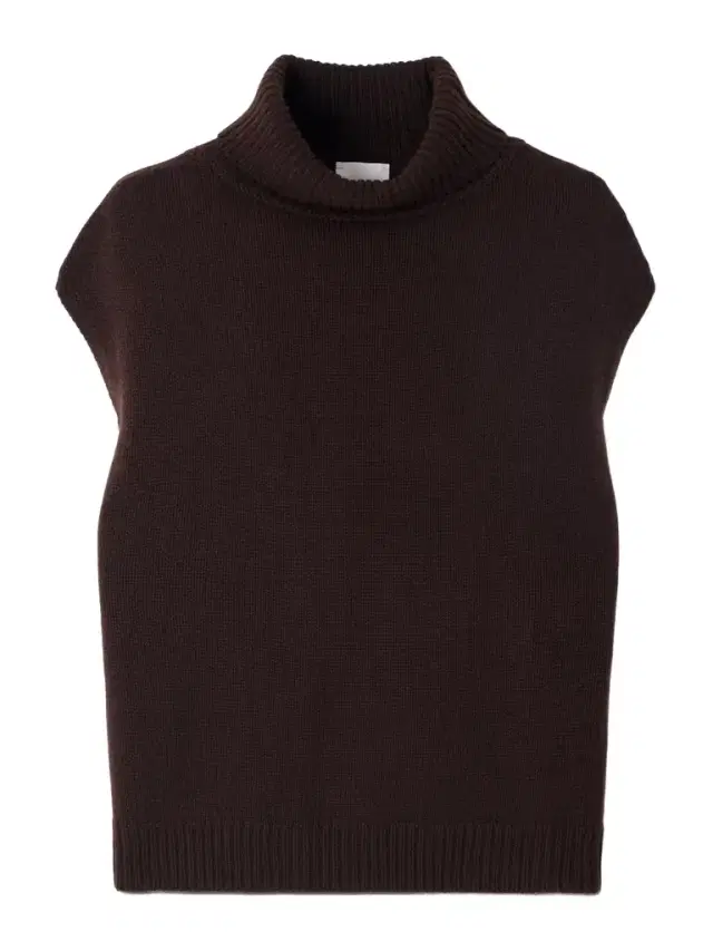 Wool And Cashmere-blend Turtleneck Tank