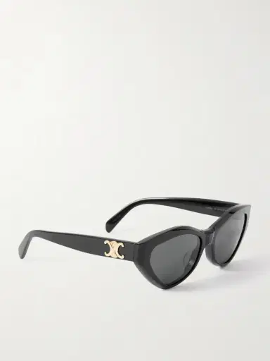 CELINE Eyewear Triomphe Cat-eye Acetate Sunglasses | Thumbnail 3 CELINE Eyewear Triomphe Cat-eye Acetate Sunglasses | Thumbnail 3