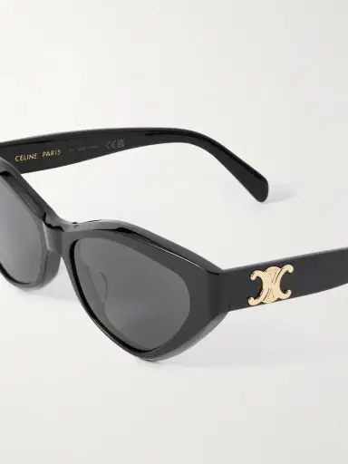 CELINE Eyewear Triomphe Cat-eye Acetate Sunglasses | Thumbnail 4 CELINE Eyewear Triomphe Cat-eye Acetate Sunglasses | Thumbnail 4