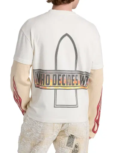 Who Decides War Men's Flame Glass Layered Long-Sleeve Jersey T-Shirt - Cloud Multi - Size XXXL | Thumbnail 5