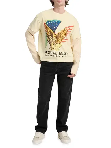 Who Decides War Men's IGWT Jersey Long-Sleeve T-Shirt | Thumbnail 2 Who Decides War Men's IGWT Jersey Long-Sleeve T-Shirt | Thumbnail 2