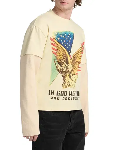 Who Decides War Men's IGWT Jersey Long-Sleeve T-Shirt | Thumbnail 4 Who Decides War Men's IGWT Jersey Long-Sleeve T-Shirt | Thumbnail 4
