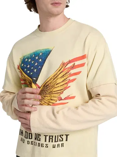 Who Decides War Men's IGWT Jersey Long-Sleeve T-Shirt | Thumbnail 6 Who Decides War Men's IGWT Jersey Long-Sleeve T-Shirt | Thumbnail 6