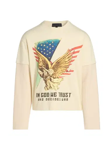 Who Decides War Men's IGWT Jersey Long-Sleeve T-Shirt | Thumbnail 1 Who Decides War Men's IGWT Jersey Long-Sleeve T-Shirt | Thumbnail 1