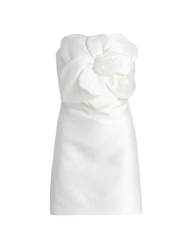 SACHIN & BABI Women's Anora Floral-Appliqué Strapless Minidress - Ivory - Size 12 | Thumbnail 1 SACHIN & BABI Women's Anora Floral-Appliqué Strapless Minidress - Ivory - Size 12 | Thumbnail 1