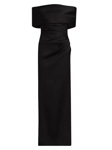 Simkhai Women's Valencia Off-the-Shoulder Column Gown | Thumbnail 1 Simkhai Women's Valencia Off-the-Shoulder Column Gown | Thumbnail 1