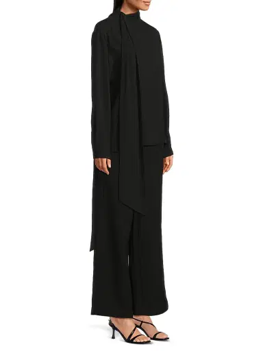 Rue Sophie Women's Elea Silk Tieneck Top | Thumbnail 4 Rue Sophie Women's Elea Silk Tieneck Top | Thumbnail 4