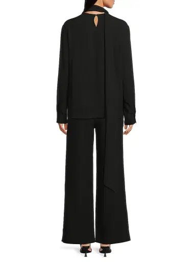 Rue Sophie Women's Elea Silk Tieneck Top | Thumbnail 5 Rue Sophie Women's Elea Silk Tieneck Top | Thumbnail 5