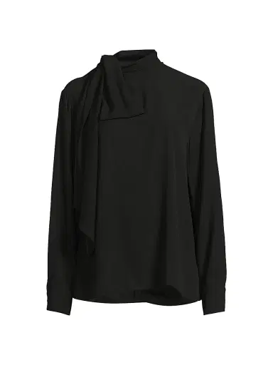 Rue Sophie Women's Elea Silk Tieneck Top | Thumbnail 1 Rue Sophie Women's Elea Silk Tieneck Top | Thumbnail 1