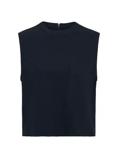 TWP Women's Short Muscle Cotton-Blend Tank - Midnight - Size XL | Thumbnail 1 TWP Women's Short Muscle Cotton-Blend Tank - Midnight - Size XL | Thumbnail 1